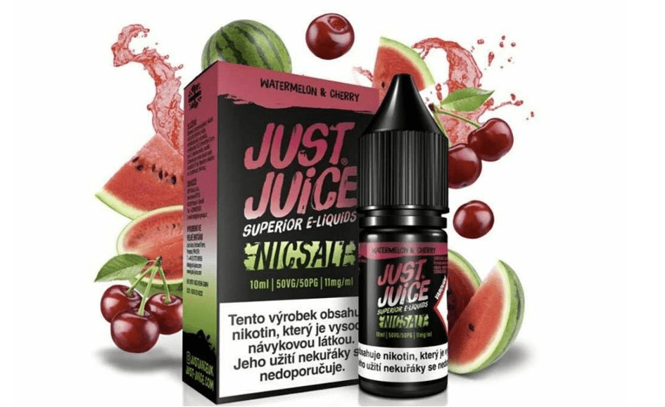 Just Juice nicsalt Watermelon and Cherry | Vapoo.cz